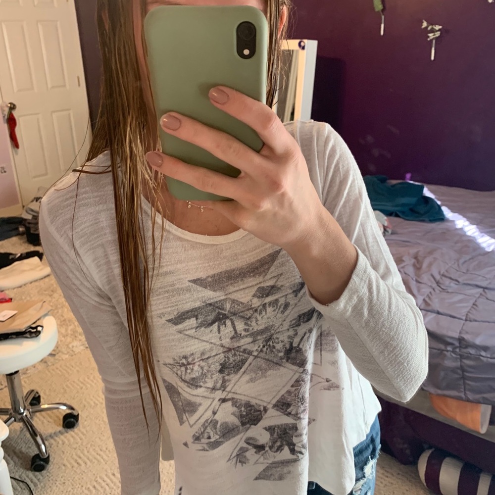 Aeropostale White Sweater